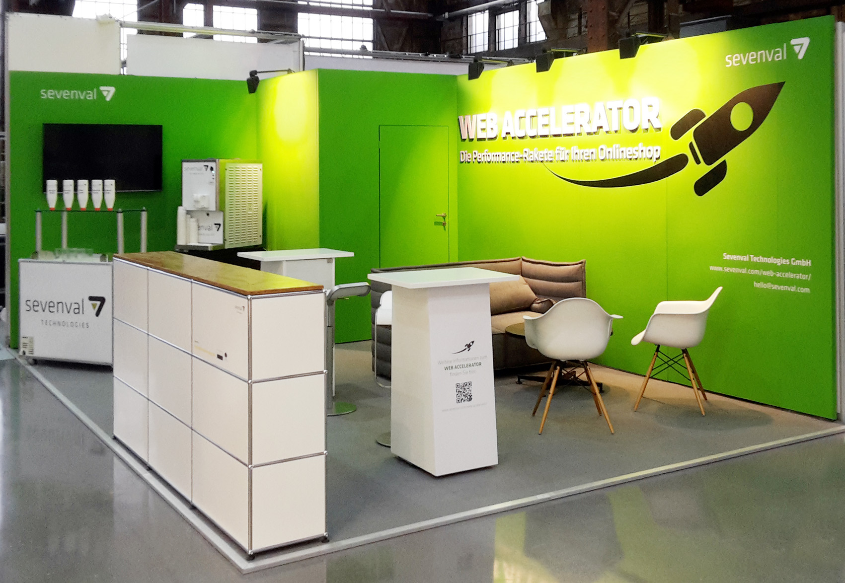 Hoffmann Messebau GmbH Neocom 2015 Sevenval
