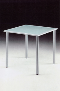 Hoffmann Messebau GmbH Tisch Quadrat silber
