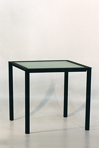 Hoffmann Messebau GmbH Tisch Quadrat schwarz